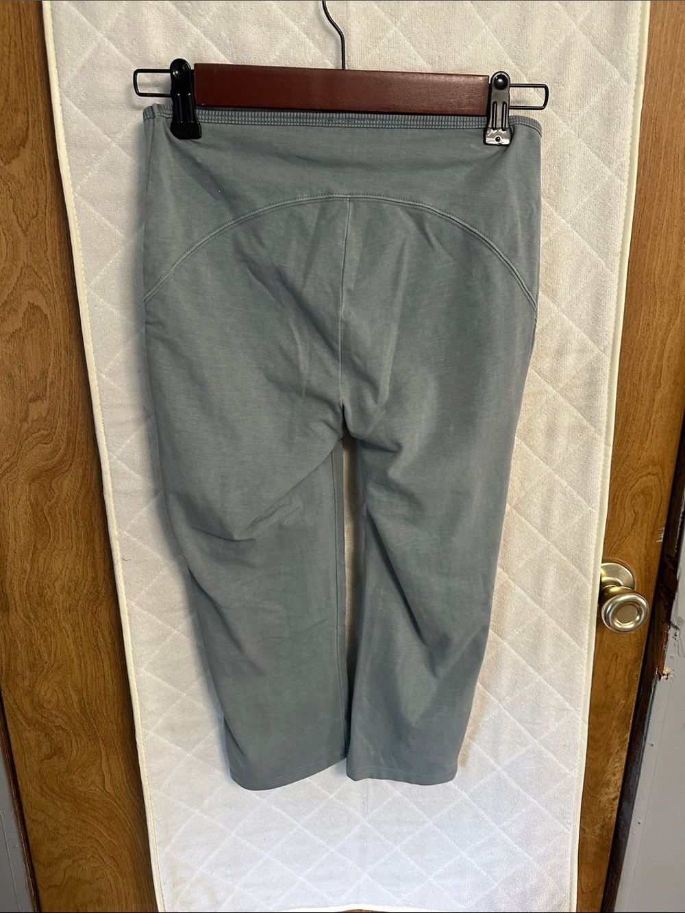 FP Movement by Free People Steel Gray Scoop Neck Tank and long shorts $98 - Picture 5 of 5